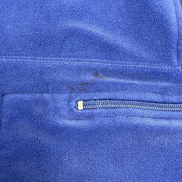 Polo Sport Ralph Lauren Fleece Sweatshirt Mens XL Blue 1/2 Zip - Picture 5 of 16